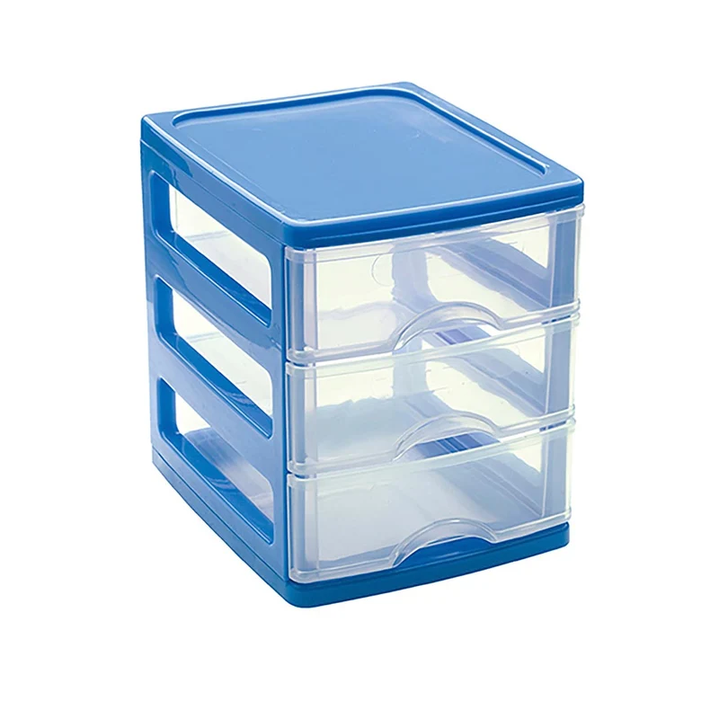 PlasticForte® Cassettiera 3 Cassetti Turia Surtido Nba