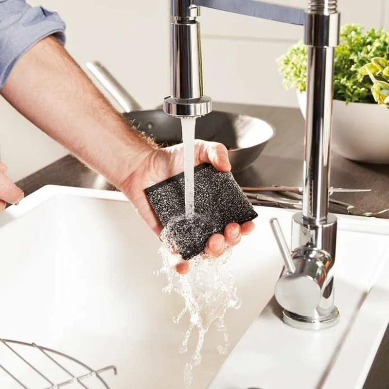 Vileda Spugna Glitzi Power Inox 2 Pz
