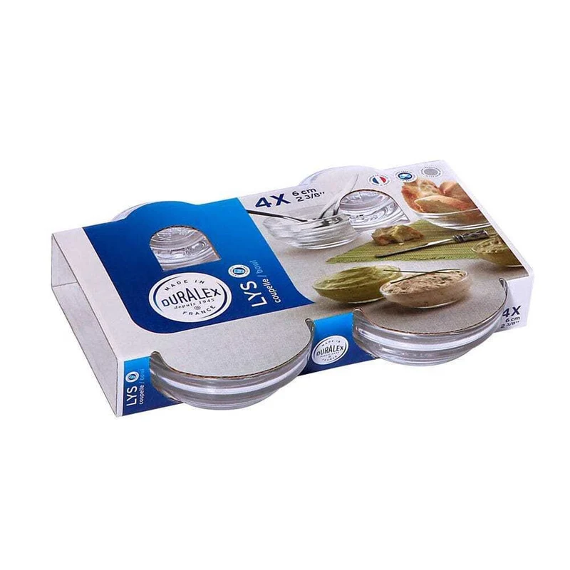 Duralex Set Boles 36Cc Apilables 4Pz.