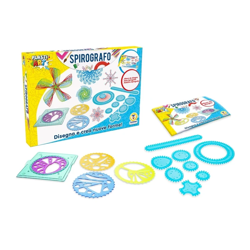 Teorema Spirografo E Stencil Con Penna
