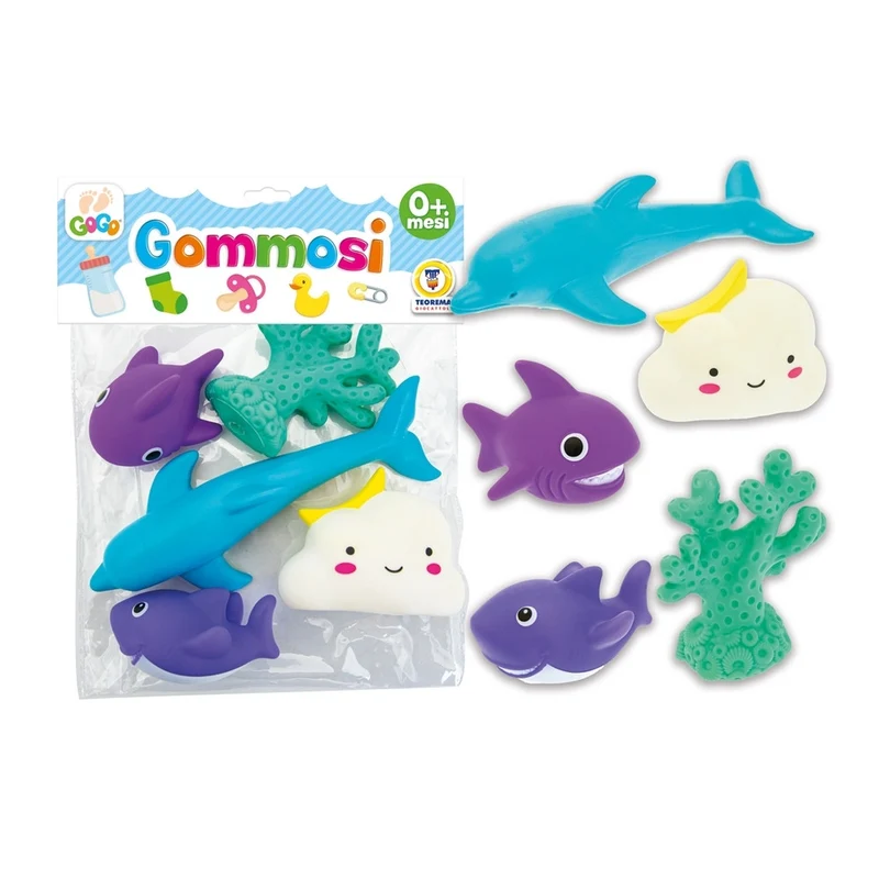 Teorema Gommosi Mondo Marini Buffi 5 Pz