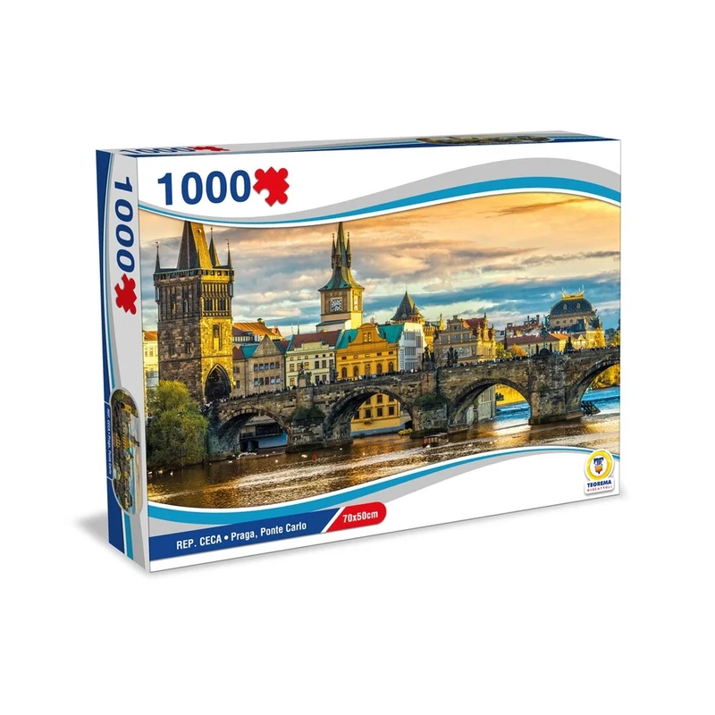 Puzzle Repubblica Ceca Praga 1000 Pz 70X50Cm