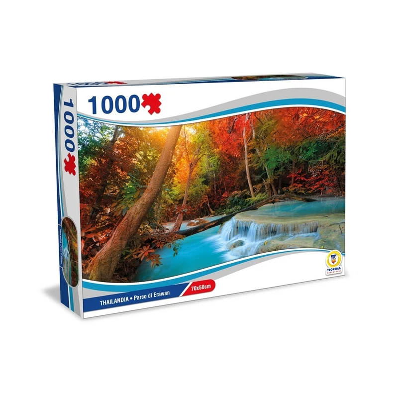 Puzzle Thailandia Parco Di Erawan 70X50 Cm