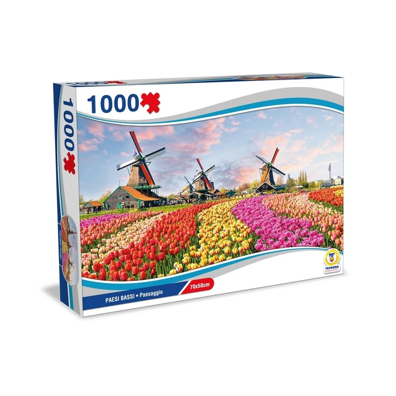 Puzzle Paesi Bassi Paesaggio 1000 Pz 70X50Cm