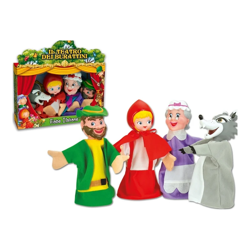 Teorema Marionette Teatrino Fiabe Italiane 4 Pz2
