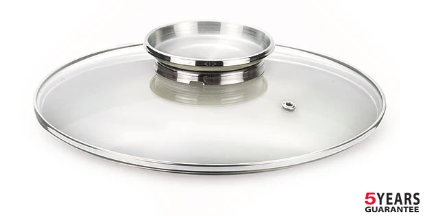 Pensofal PEN 9364 - Coperchio in vetro con pomolo inox Dosaroma, 24cm