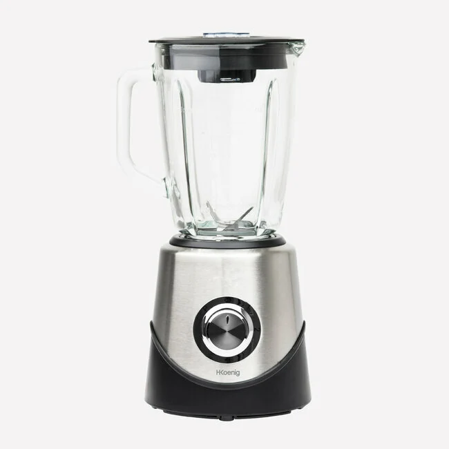 Ⓜ️🔵🔵🔵 H.Koenig MX15 - Frullatore 3 in 1, CARAFFA IN VETRO, 3 in 1 per frullatore, tritaghiaccio, mixer