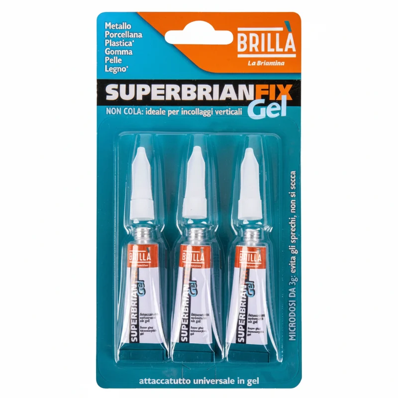Brillà Attaccatutto Supergelfix 3Gr 3 Pz