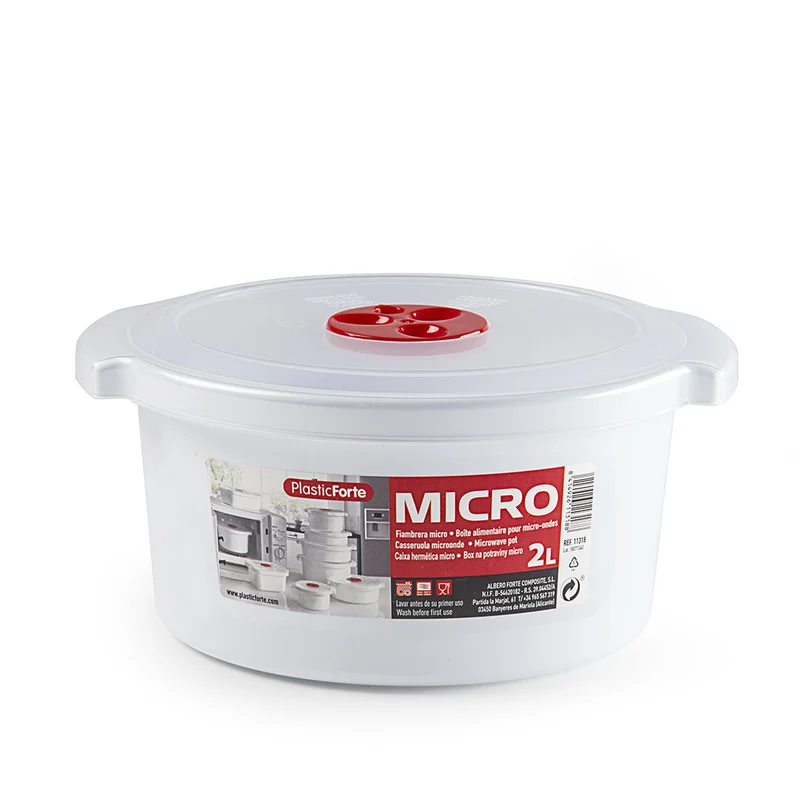 PlasticForte® Casseruola Microonde 2 L