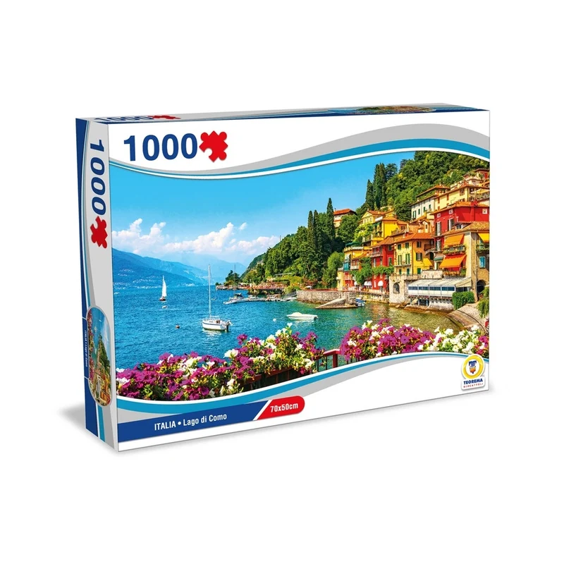 Puzzle Italia Lago Di Como 1000Pz 70X50Cm
