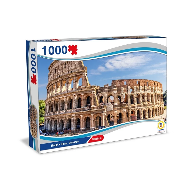Puzzle Italia Roma Colosseo 1000Pz 70X50Cm