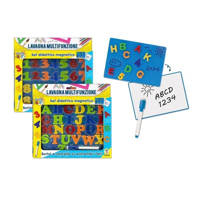 Plastiart Lettere E Numeri Magnetici 2 Ass