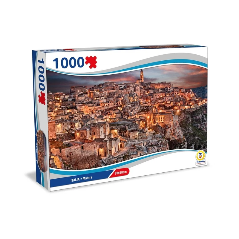 Puzzle Italia Matera 1000Pz 70X50Cm
