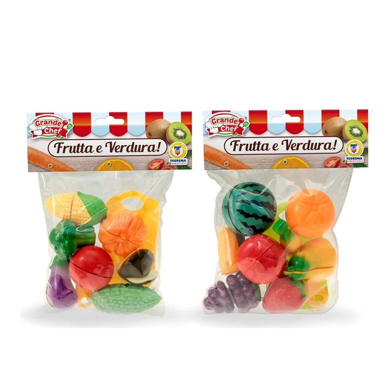 Teorema Frutta E Verdura Con Velcro 2 Mdl