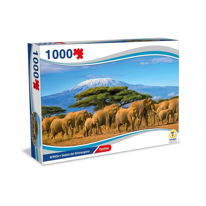 Puzzle Africa Veduta Del Kilimangiaro 70X50Cm