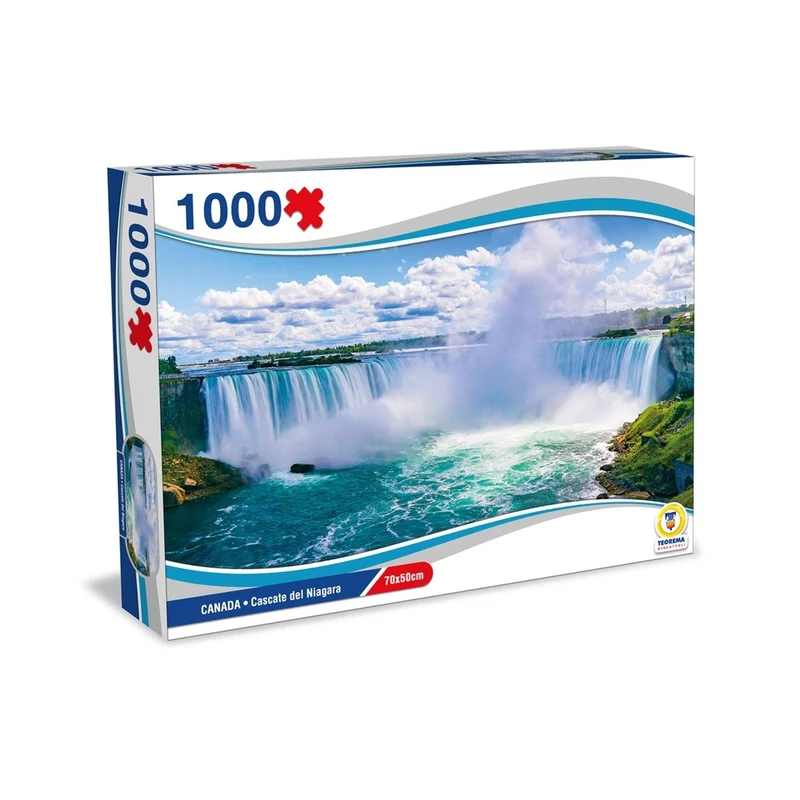 Puzzle Canada Cascate Del Niagara 1000Pz 70X50Cm