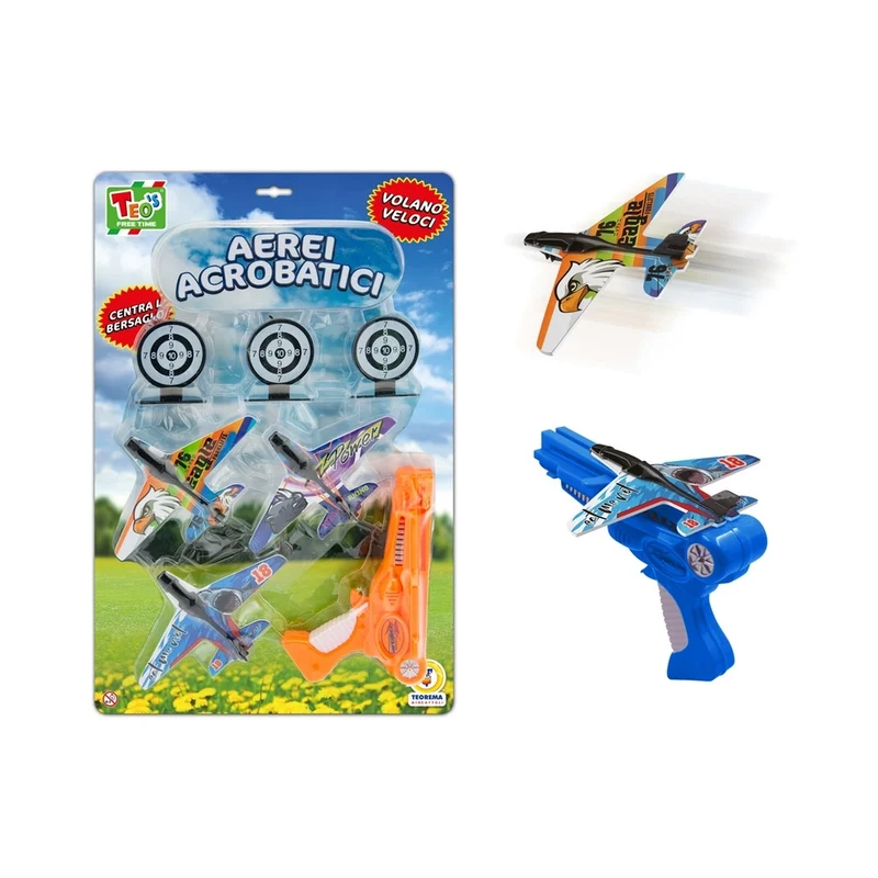 Teo's Pistola Lancia Aeroplani 3Pz con Bersagli