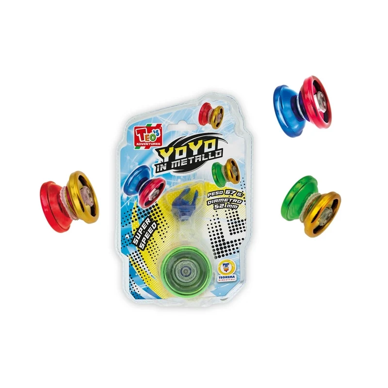 Teorema Yoyo In Alluminio 4 Colori Assortiti