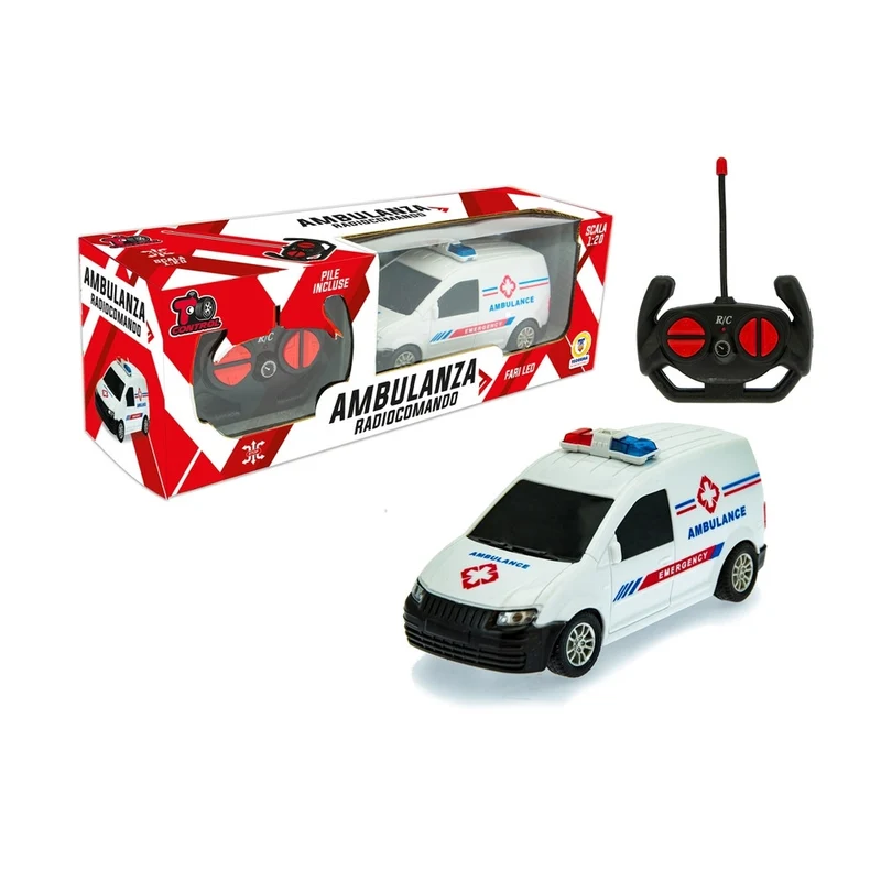 Teorema Radiocomandato Ambulanza Scala 1:20 27Mhz