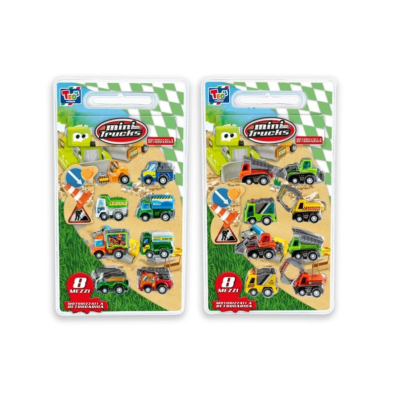 Teorema Mini Trucks A Retrocarica 8 Pz 2 Mdl