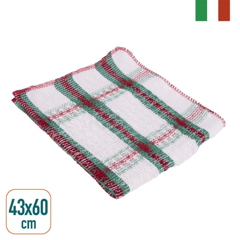 Brillà Strofinaccio scozzese steso