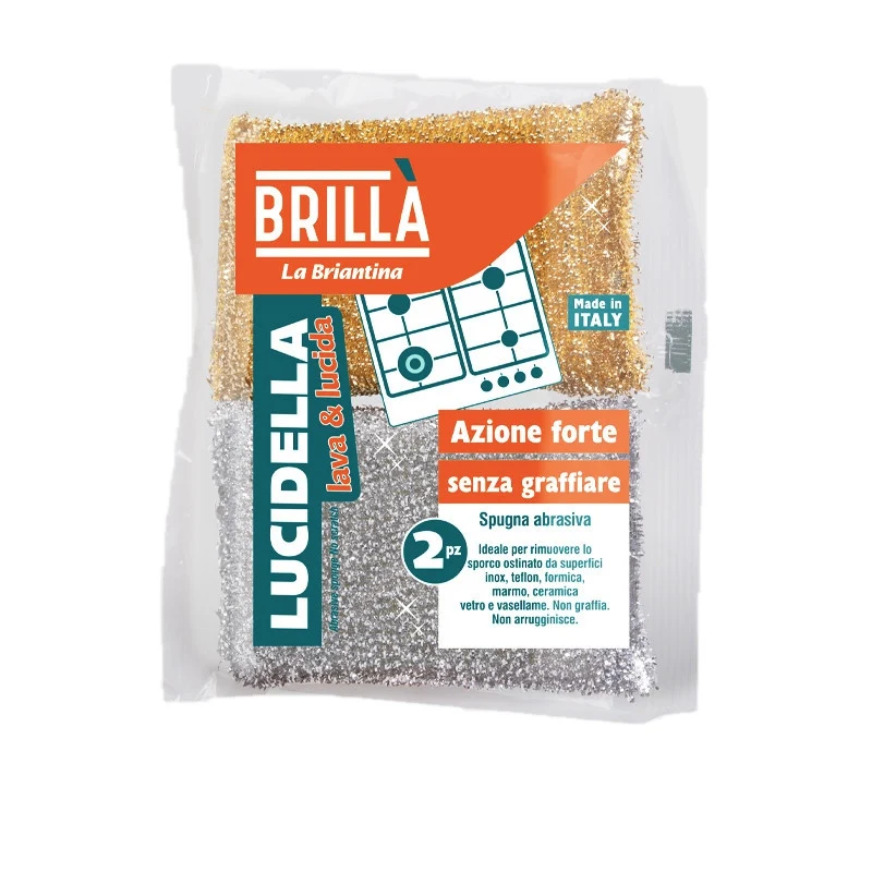 Brillà Spugne lucidella 2pz art 014949