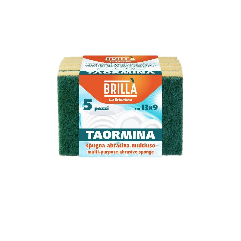 Brillà Spugna abrasiva multiuso 5 PZ