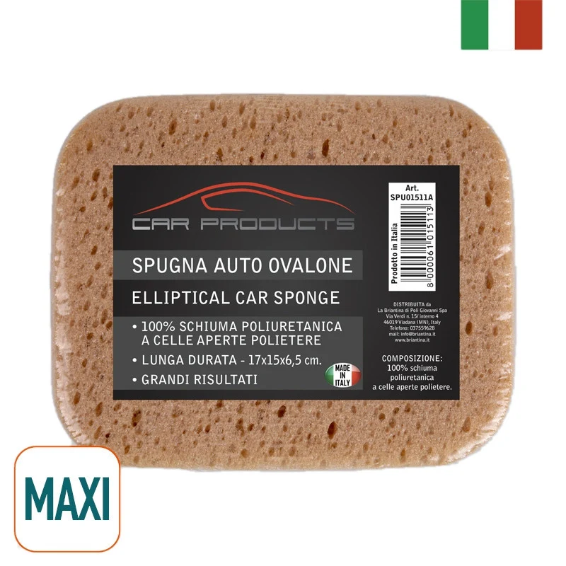 Lampa Spugna auto ovalone 15x17x6,5Cm