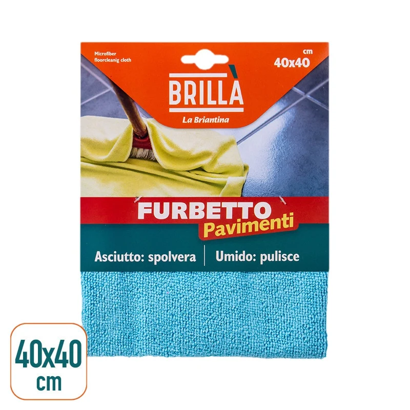 Brillà Panno pavimento furbetto 40x40 cm