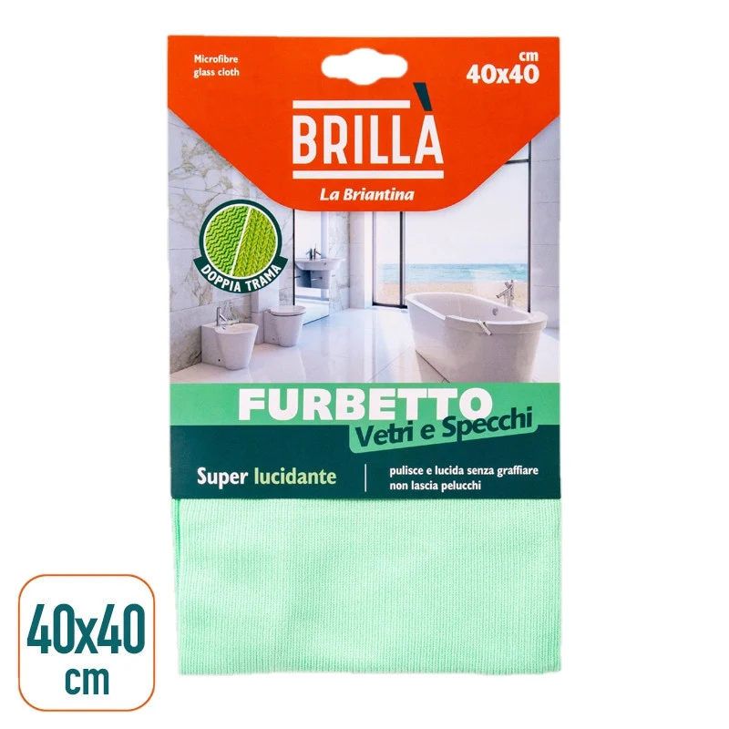 Brillà Panno vetri furbetto 40x40 cm