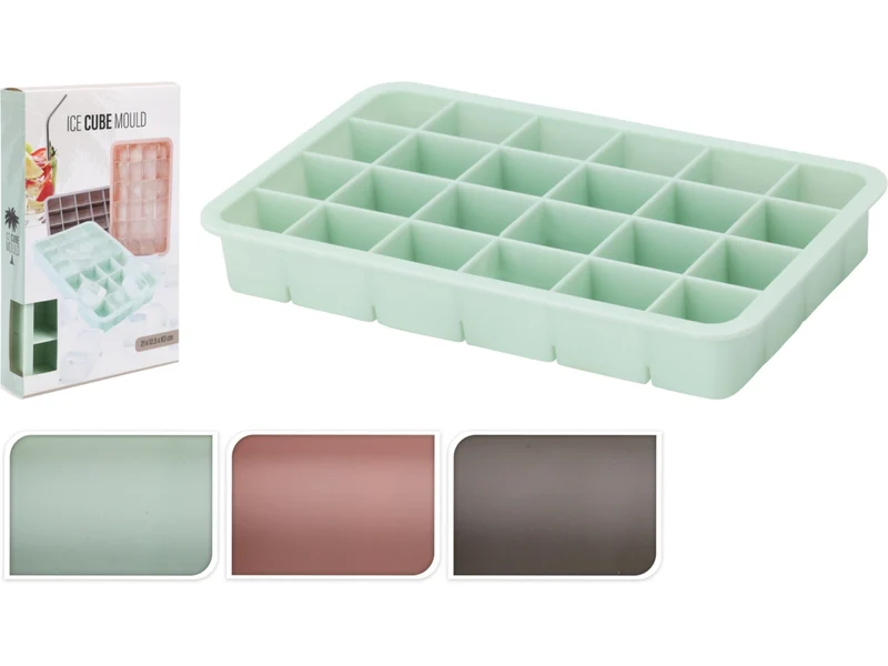 Formaghiaccio in tpe 21x12x3cm colori assortiti