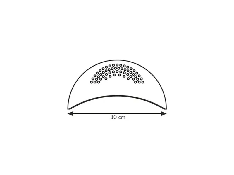 Scolapasta universale in plastica 30x12 cm Tescoma Presto