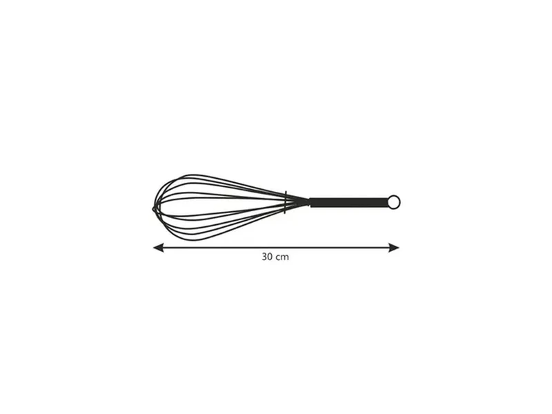 Frusta con manico a filo in acciaio inox 30 cm Tescoma Delicia
