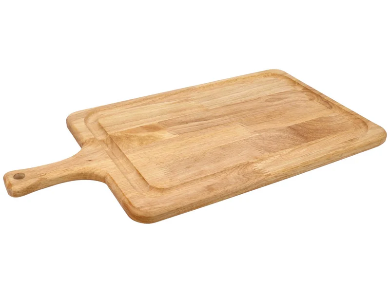 Tagliere in legno di acacia con coprivivande a rete - 50x28x25 spessore 2,5 cm - Kaemingk