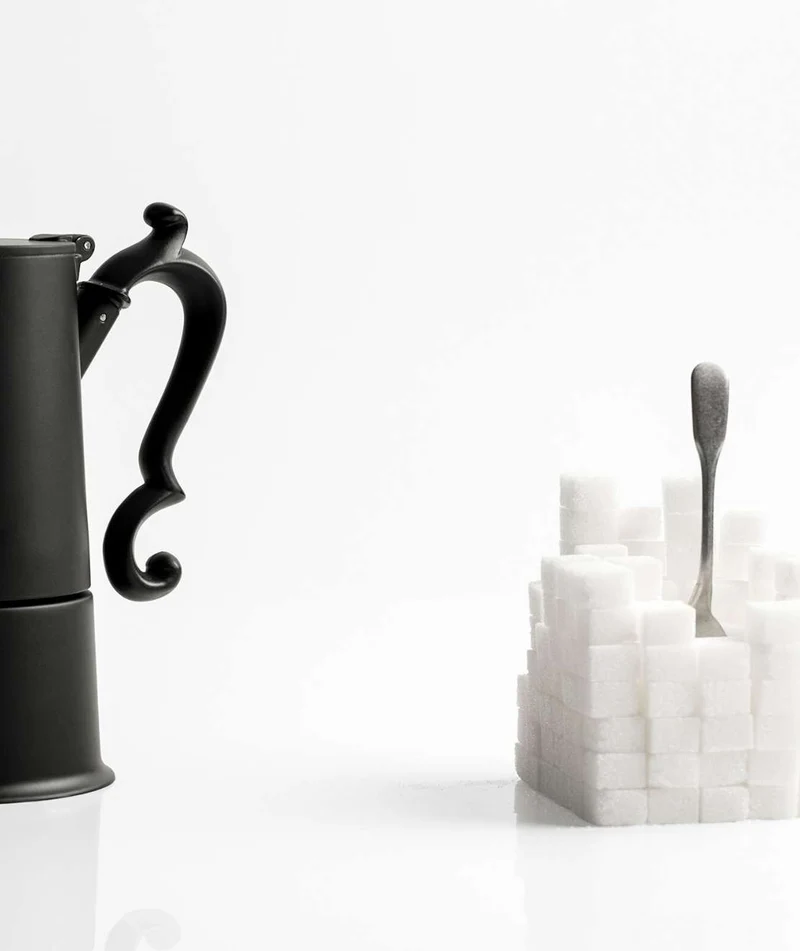 Set regalo caffè Brandani Queen con moka Lady Anne e cucchiaini
