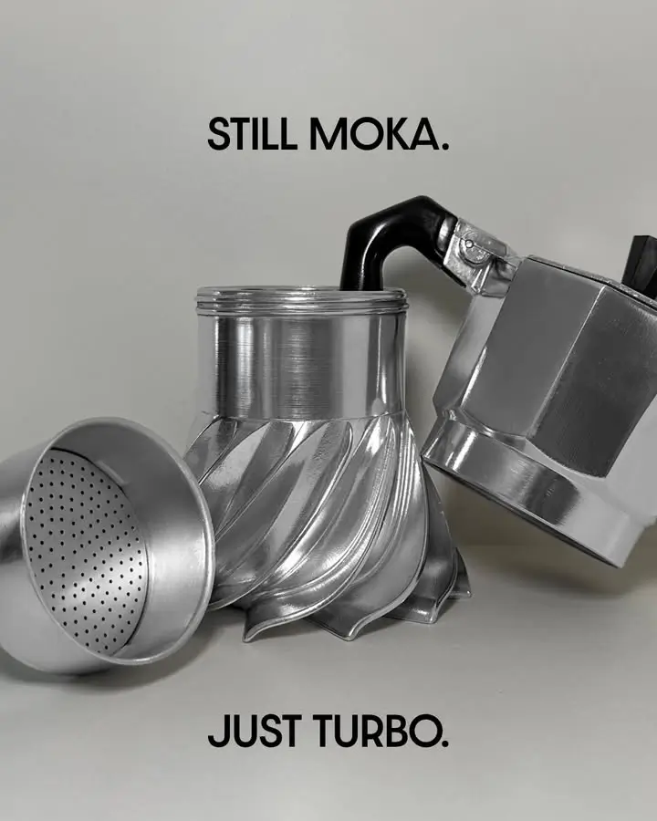 Turbo Moka Caffettiera 6 tazze TM6