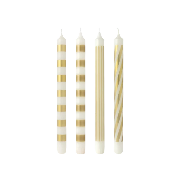 Villeroy & Boch - Christmas Chic Candela a bastoncino bianco/oro -1486777432