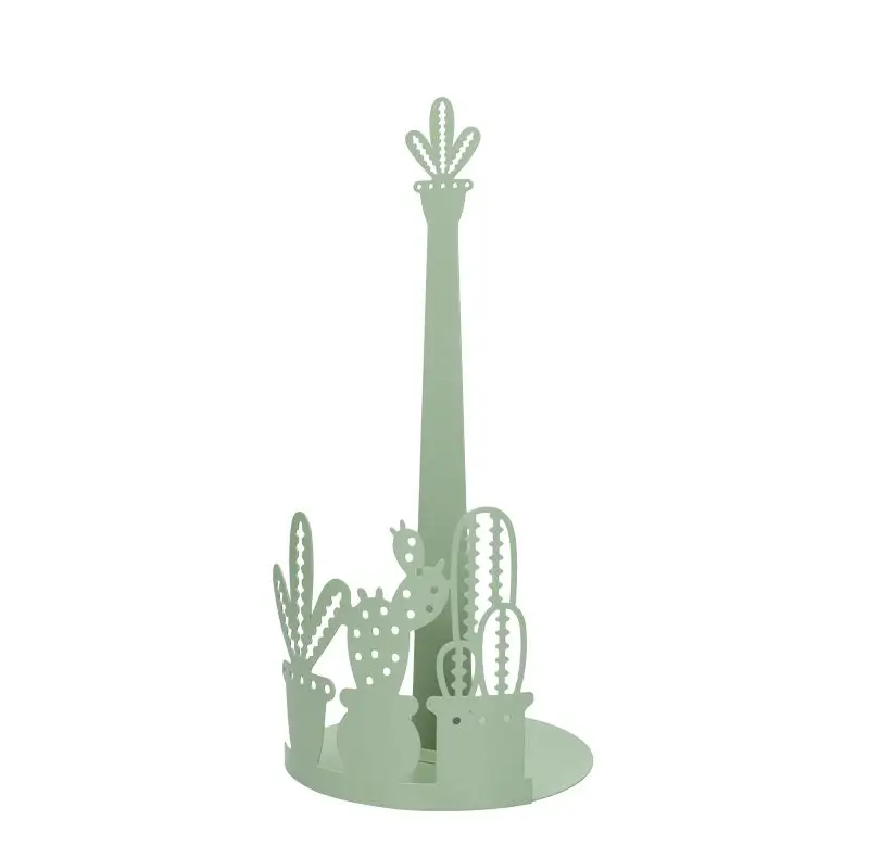 Brandani Cactus Porta Scottex Verde Metal