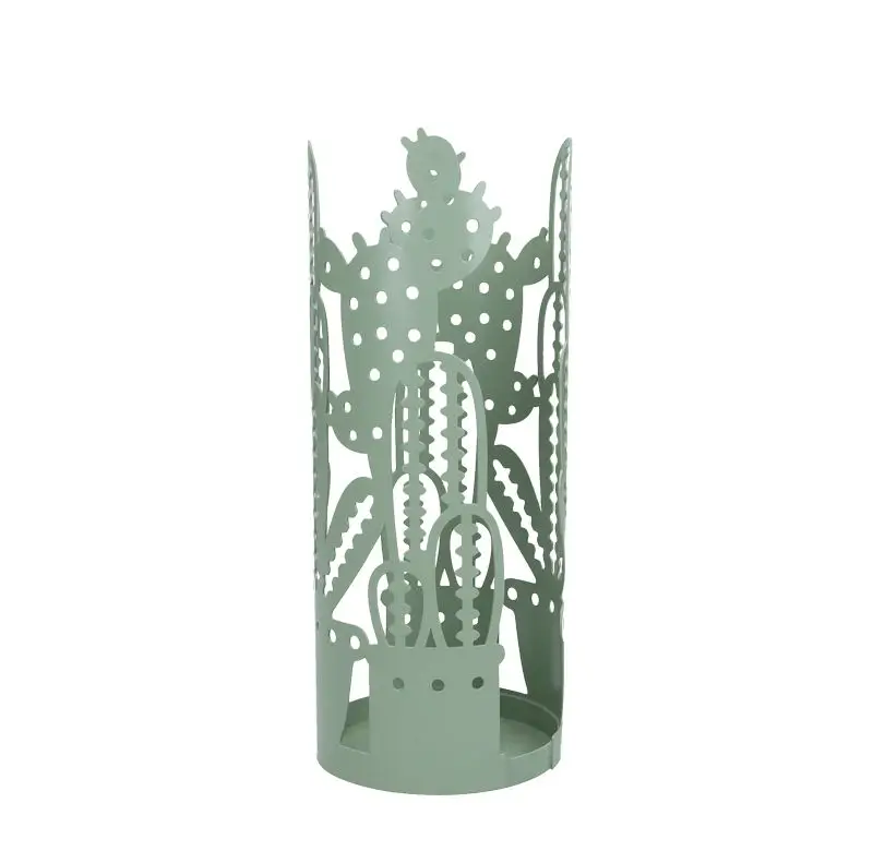 Brandani Cactus Portabicchieri Verde Metal