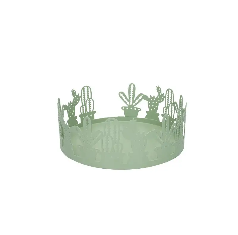 Brandani Cactus Portapiatti Verde Metal