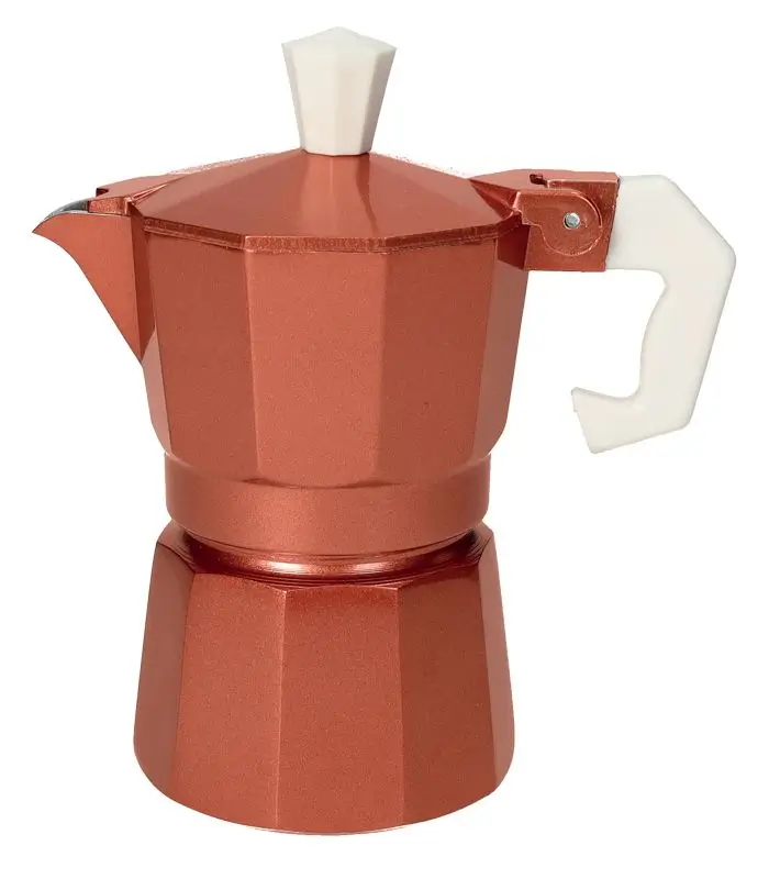 Brandani Ekol Glitter Caffettiera 1 Tazza Alluminio