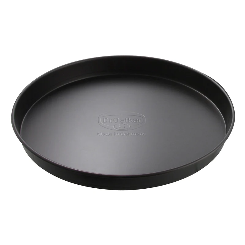 Teglia per pizza, acciaio al carbonio, 32x3 cm