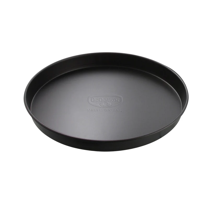 Teglia per pizza, acciaio al carbonio, 24x3 cm