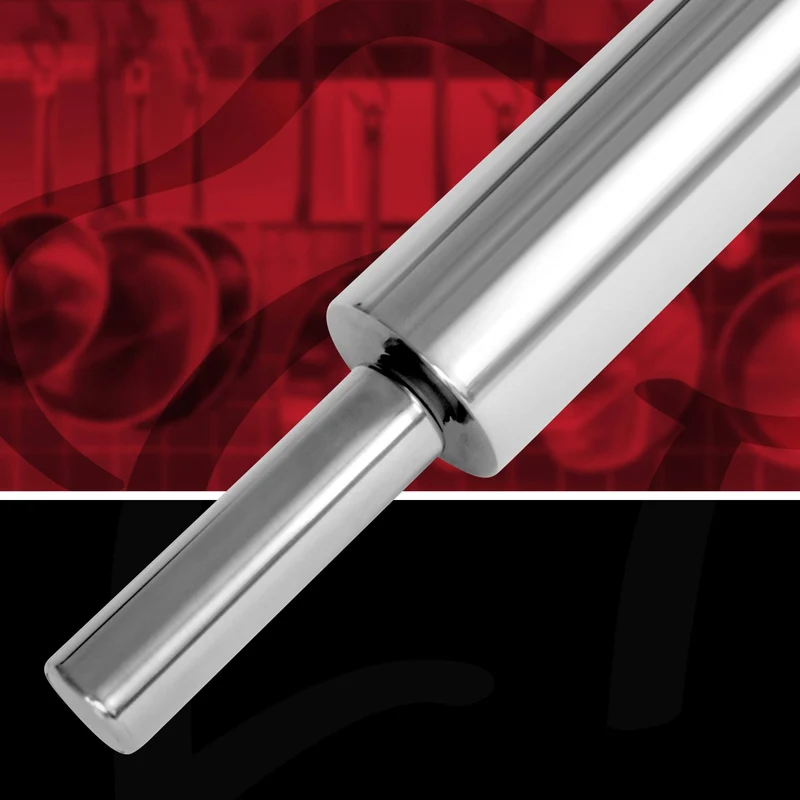Mattarello in acciaio inox, 47 cm