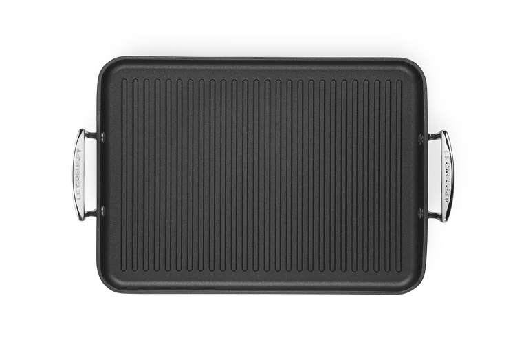 Grill grande rigato in alluminio antiaderente35 cm