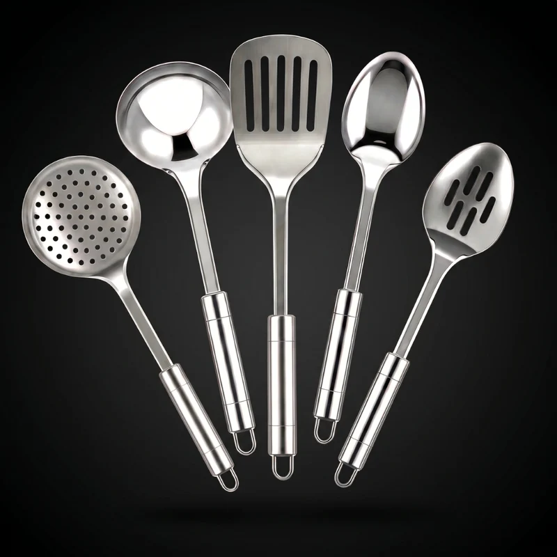 Set 5 Utensili in Acciaio Inossidabile — TITANOX®
