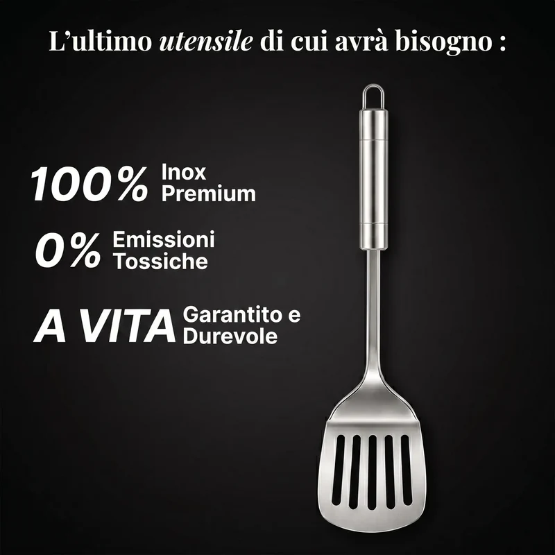 Set 5 Utensili in Acciaio Inossidabile — TITANOX®