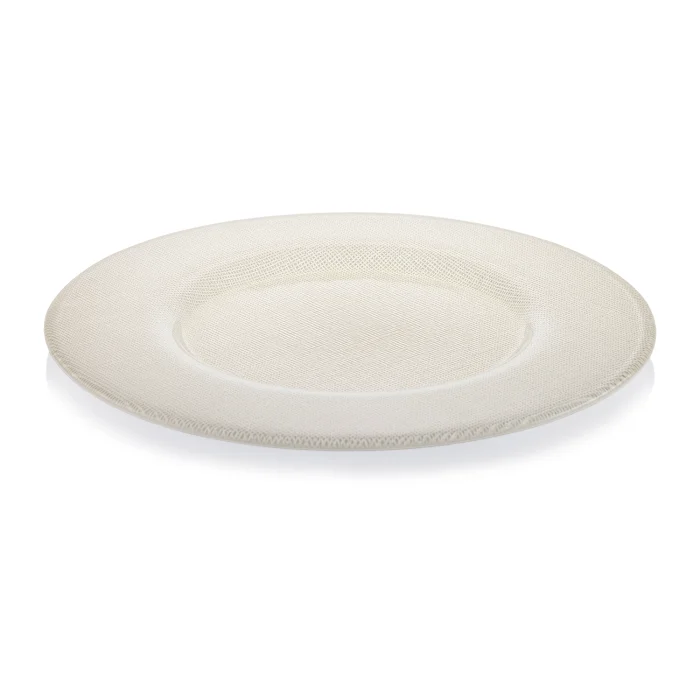 Kerala sottopiatto Ø 34 cm bianco glitter