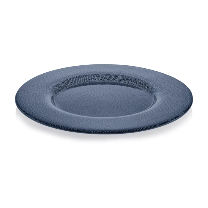 Kerala sottopiatto Ø 34 cm blu scuro