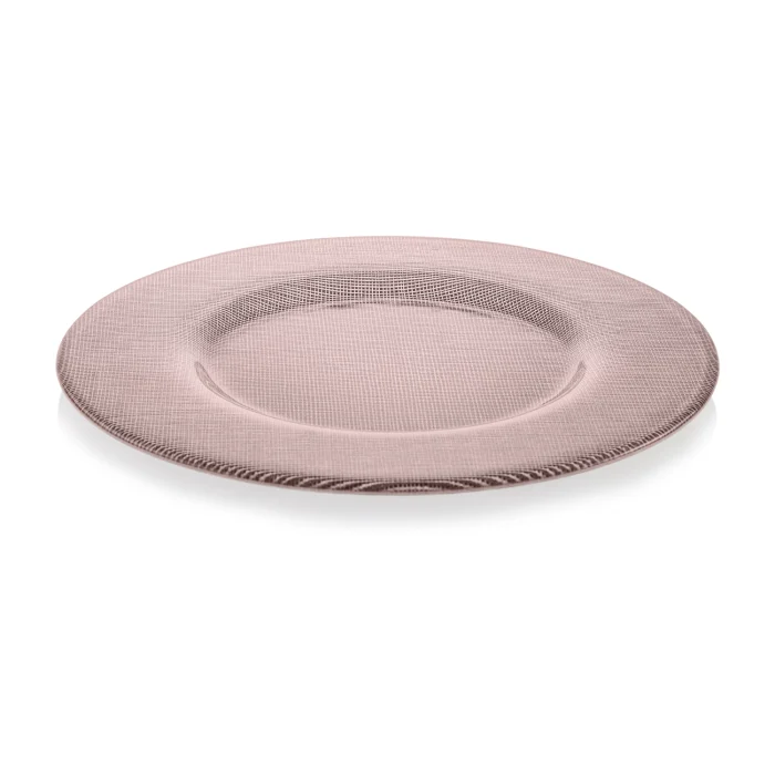 Kerala sottopiatto Ø 34 cm rosa antico